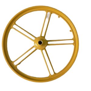 Magnesium alloy integrated wheel