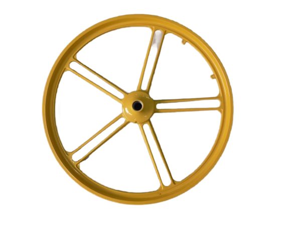 Magnesium alloy integrated wheel